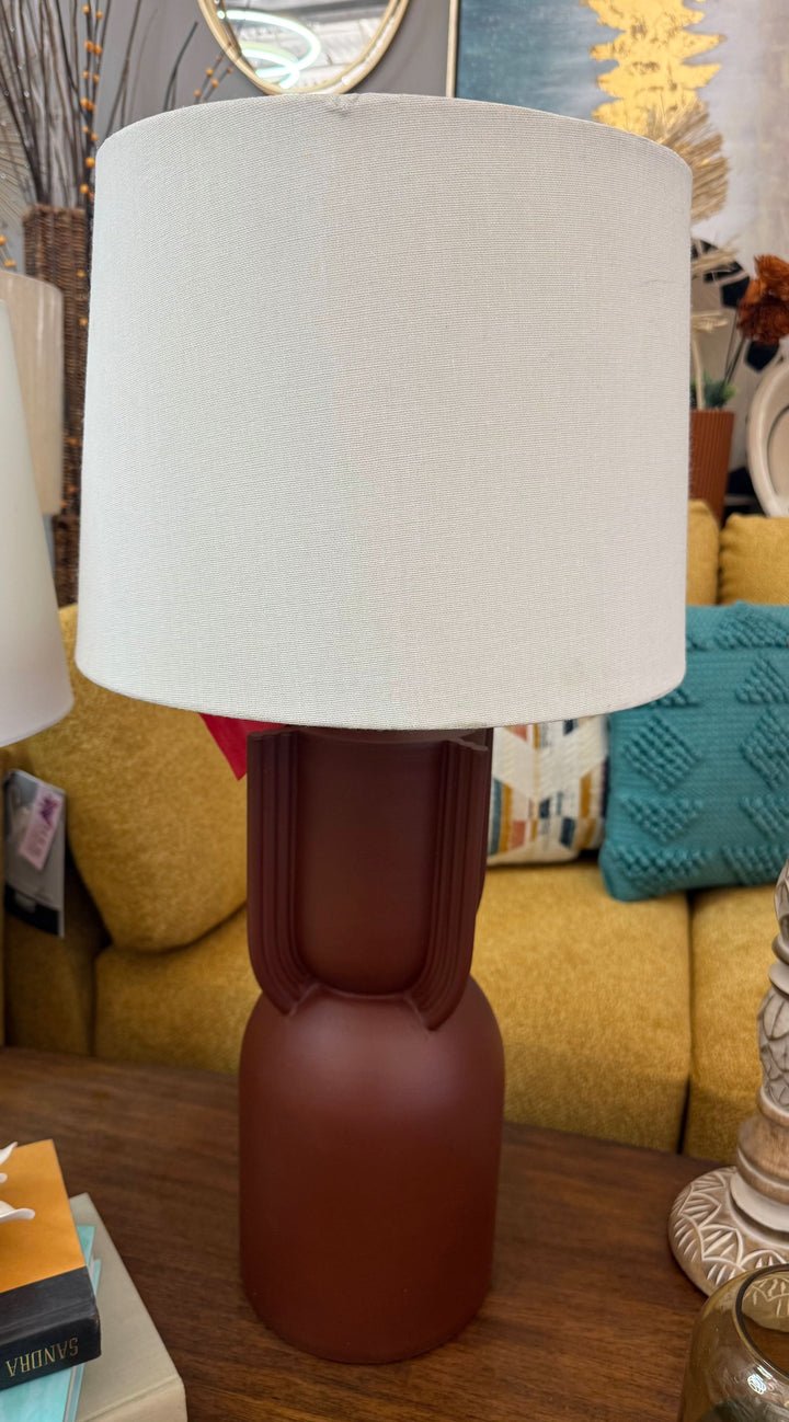 Modern Red Brick Lamp