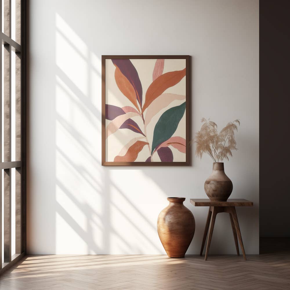 "Abstract Plant" Wall Art - HER Home Design Boutique