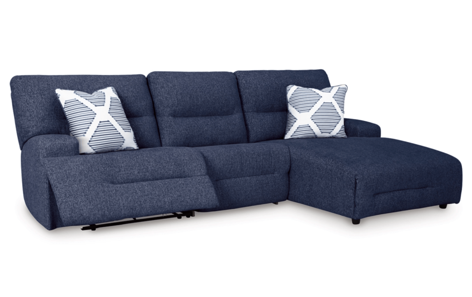 Acklen Place 3 - Piece Power Reclining Sectional - HER Home Design Boutique