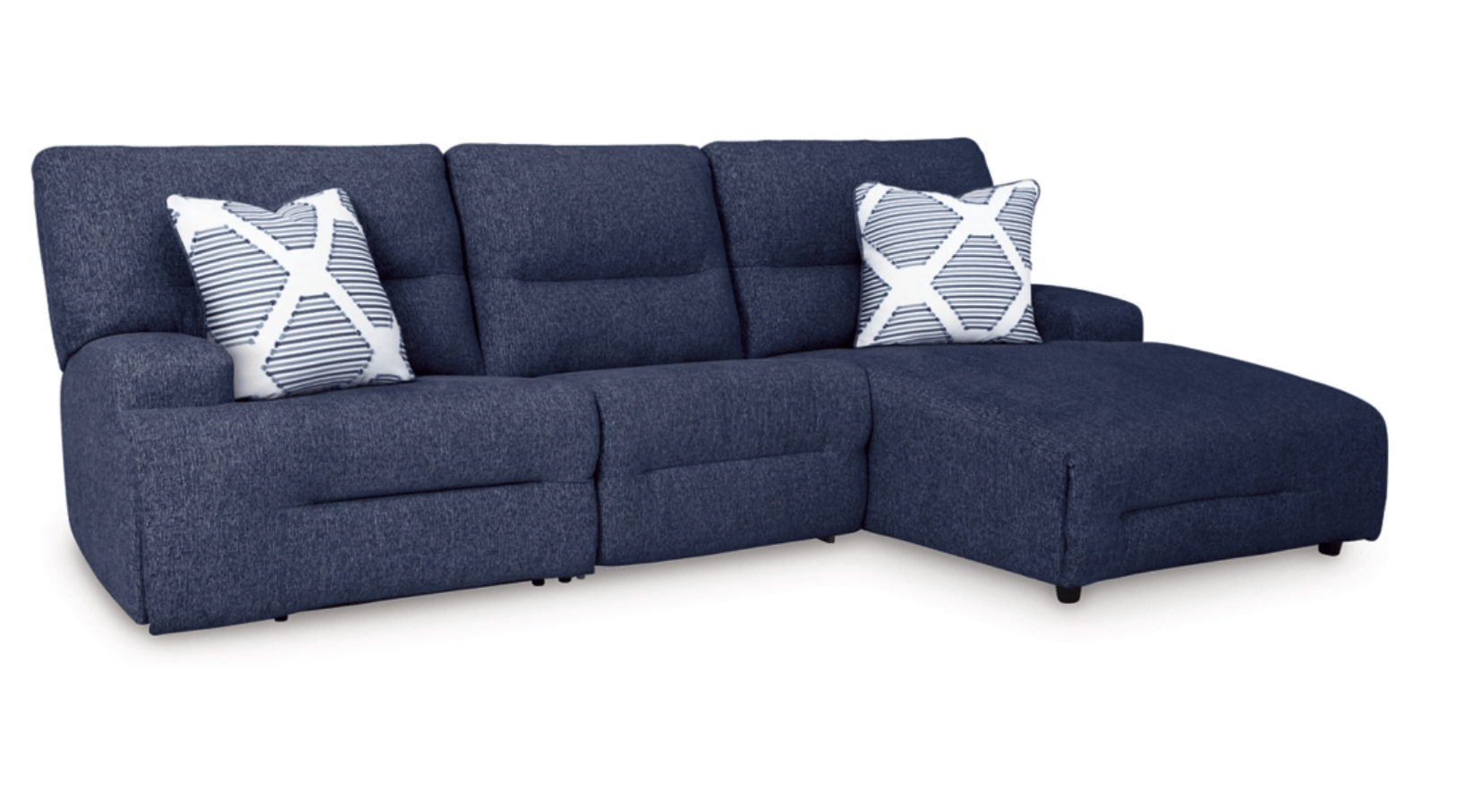 Acklen Place 3 - Piece Power Reclining Sectional - HER Home Design Boutique