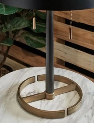 Amadell Metal Table Lamp - HER Home Design Boutique
