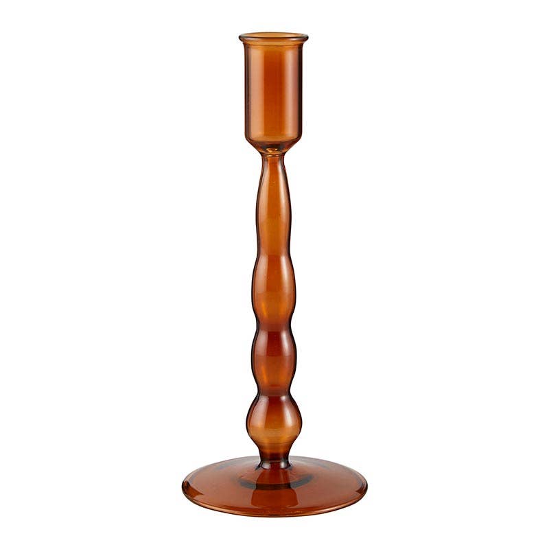 Amber Taper Candleholder - Small - HER Home Design Boutique