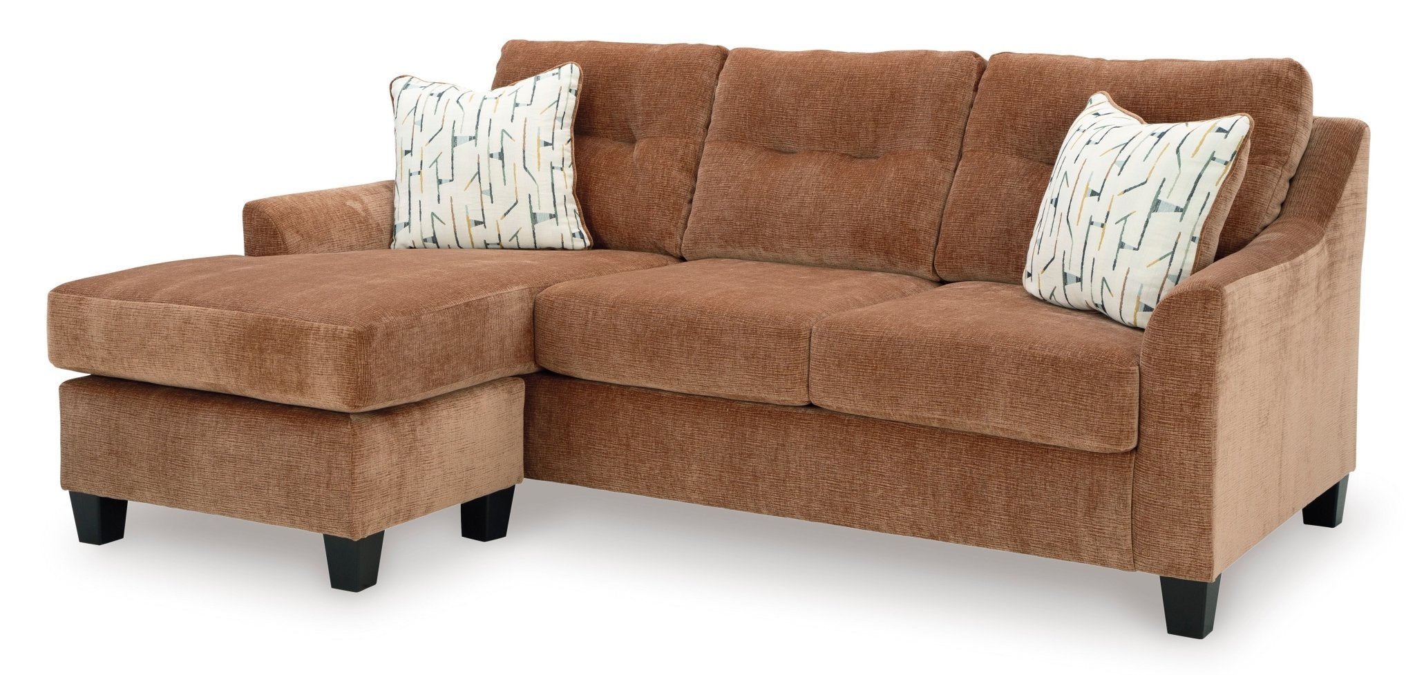 Amity Bay Sofa Chaise in Clay - HER Home Design Boutique