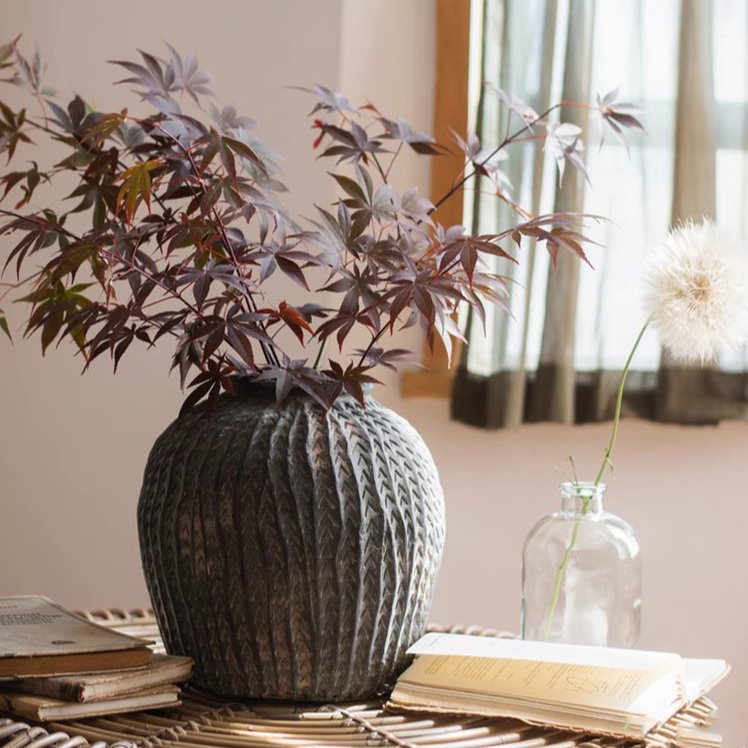 Artisan Handcrafted Antique Vase - HER Home Design Boutique