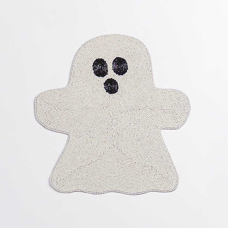 Beaded Ghost Placemat - HER Home Design Boutique