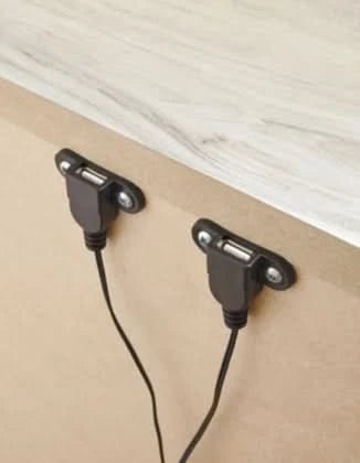 Bellaby One Drawer Night Stand - HER Home Design Boutique