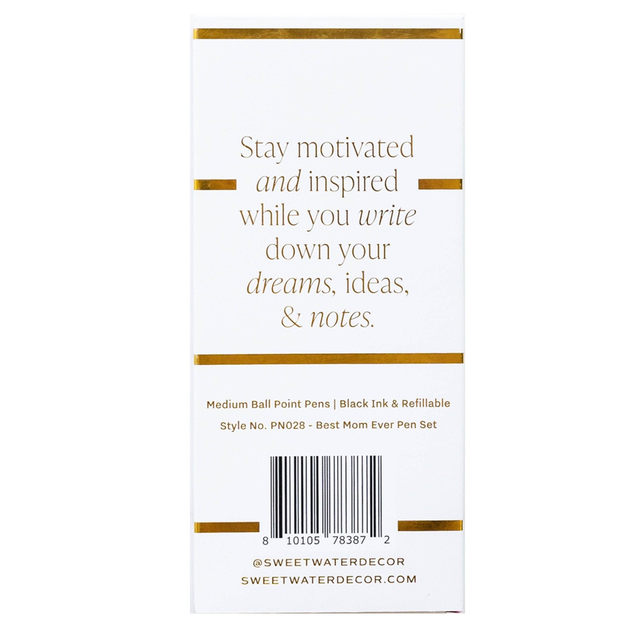 Best Mom Ever Metal Pen Set - HER Home Design Boutique