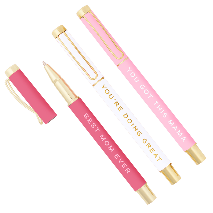 Best Mom Ever Metal Pen Set - HER Home Design Boutique