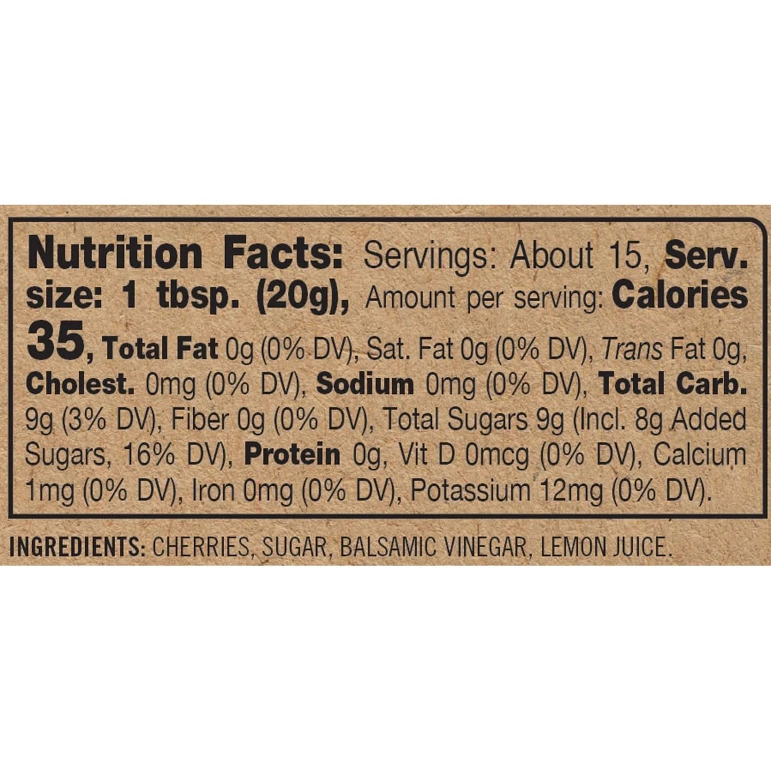 Cherry Balsamic Preserves - HER Home Design Boutique