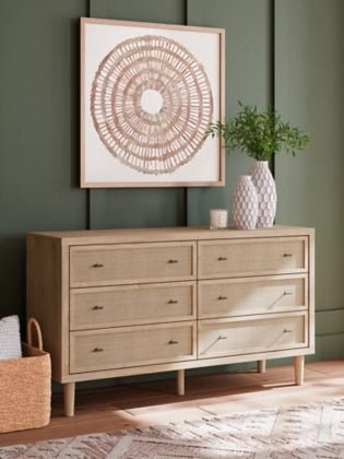 Cielden Six Drawer Dresser - HER Home Design Boutique
