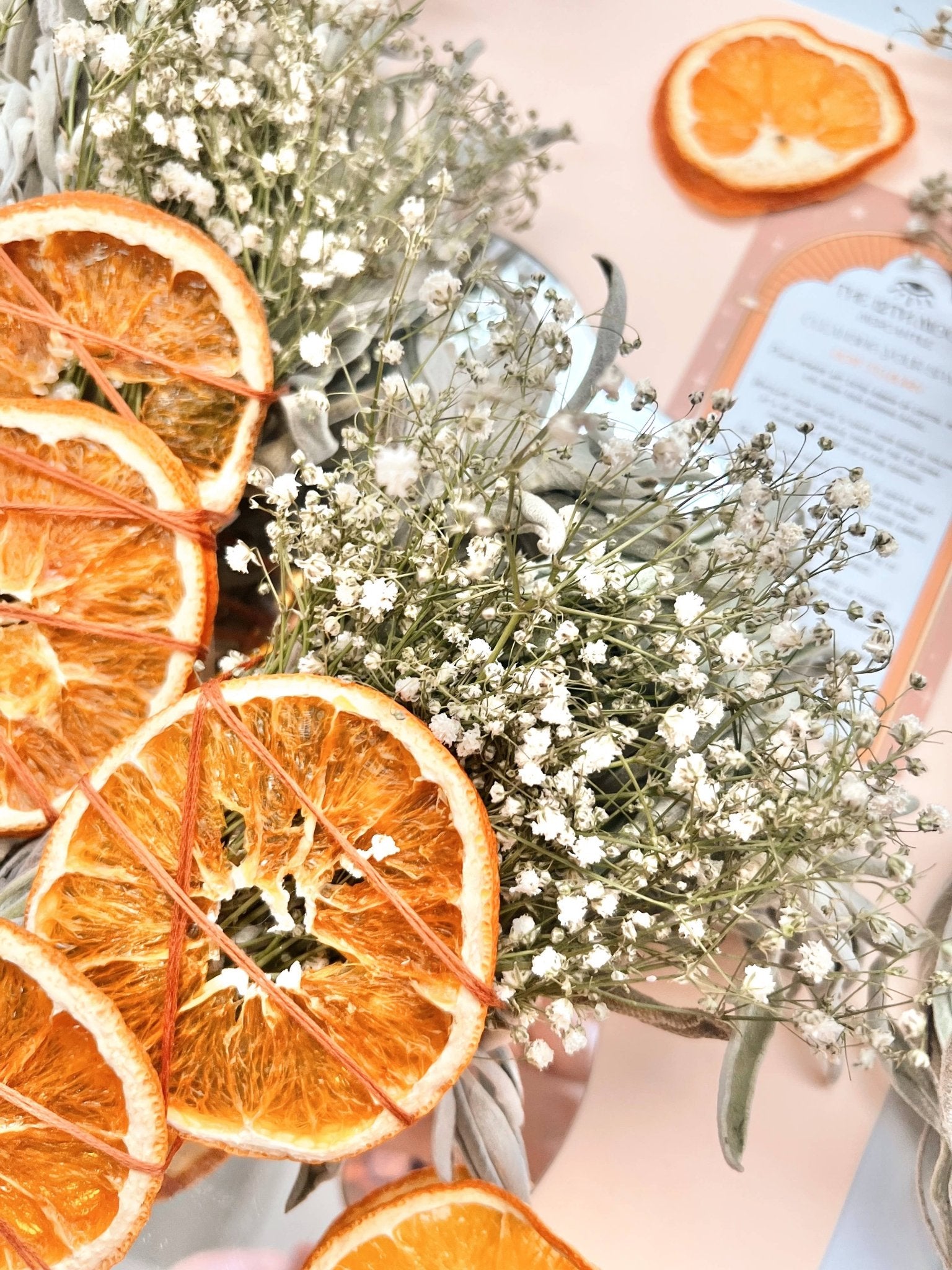 CITRUS HARVEST Sage Bundle - SEASONAL Smudge - FALL + WINTER - HER Home Design Boutique