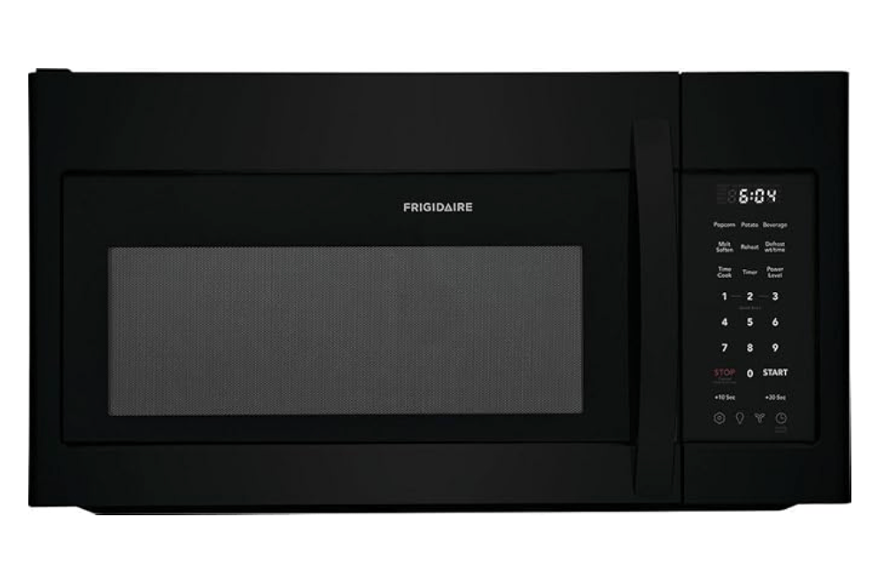 Frigidaire FMOS1846B 30 Inch Wide 1.8 Cu. Ft. 1500 Watt Over the Range Microwave LED Lighting - Black - HER Home Design Boutique