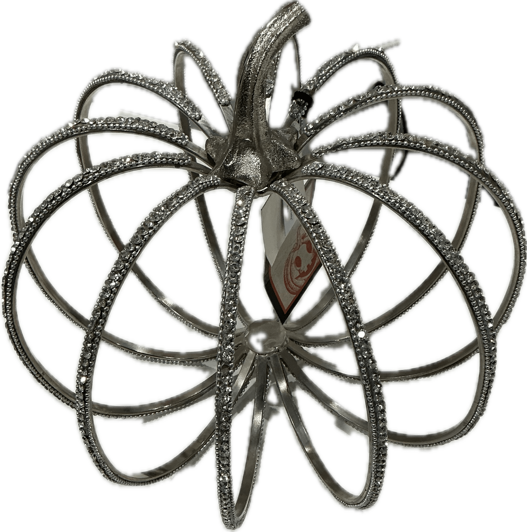 Glam Pumpkin in Silver - HER Home Design Boutique