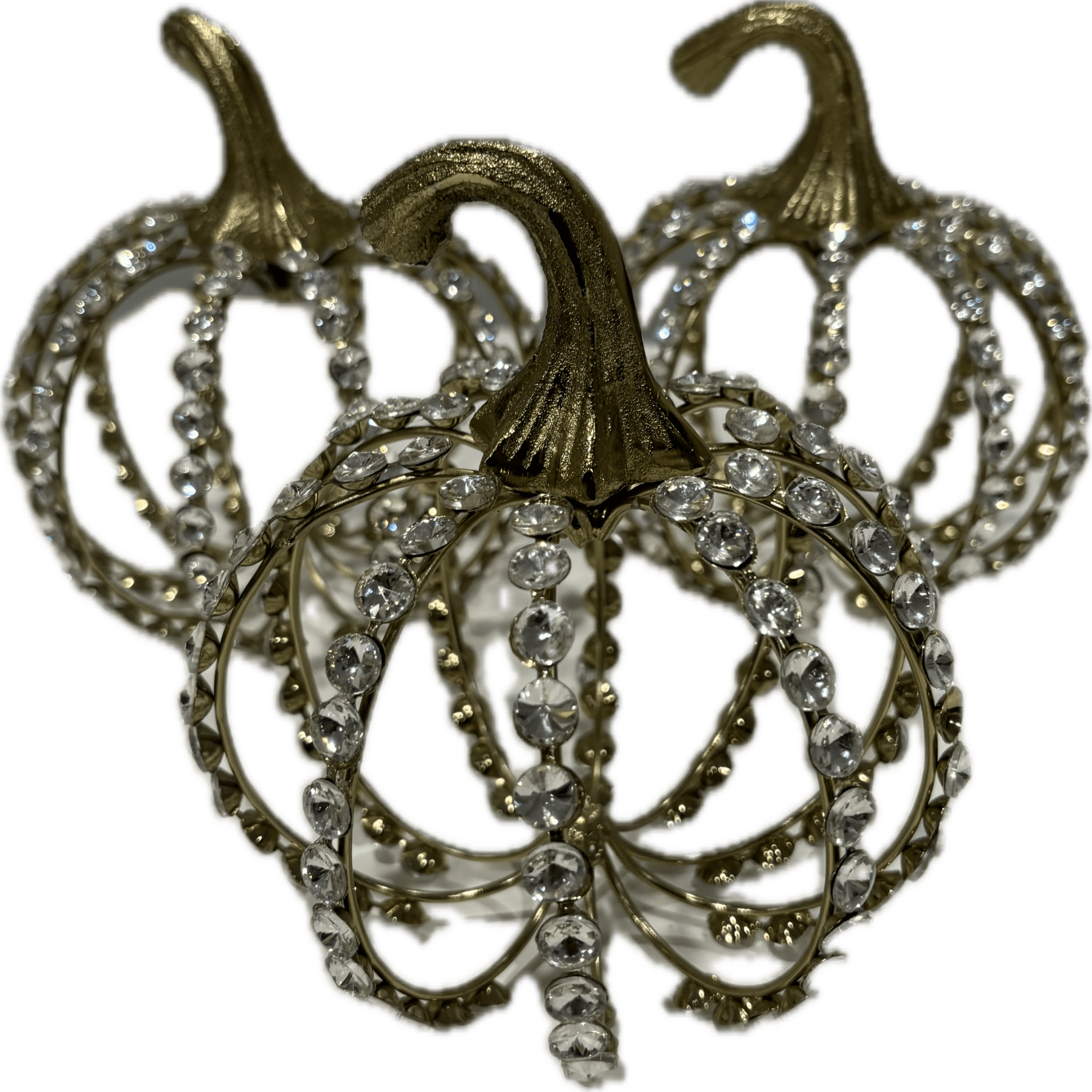 Glam Pumpkins in Gold (Set of 3) - HER Home Design Boutique
