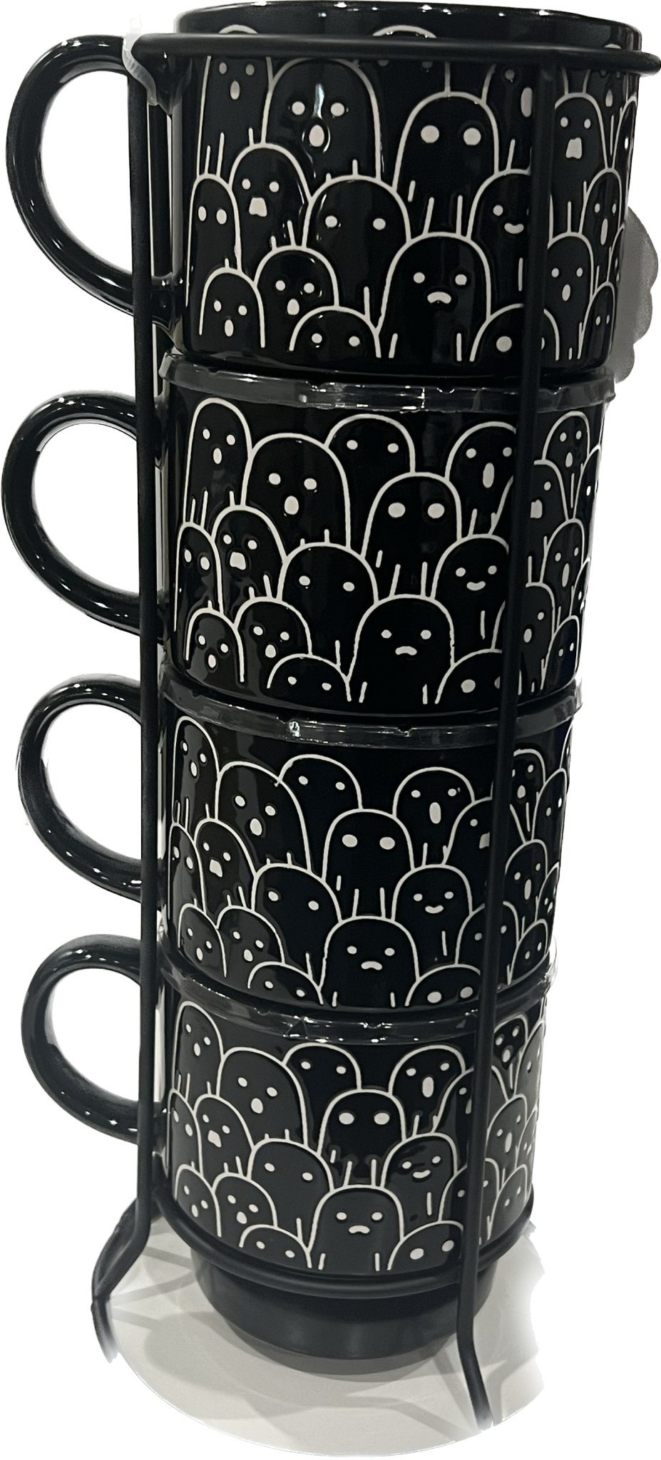 Halloween Ghost Coffee Mugs (Set of 4) - HER Home Design Boutique