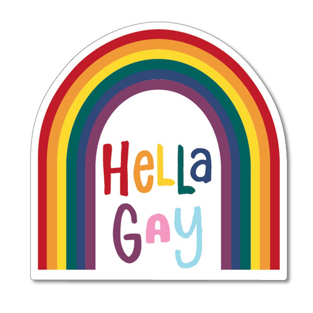 Hella Gay Sticker - HER Home Design Boutique