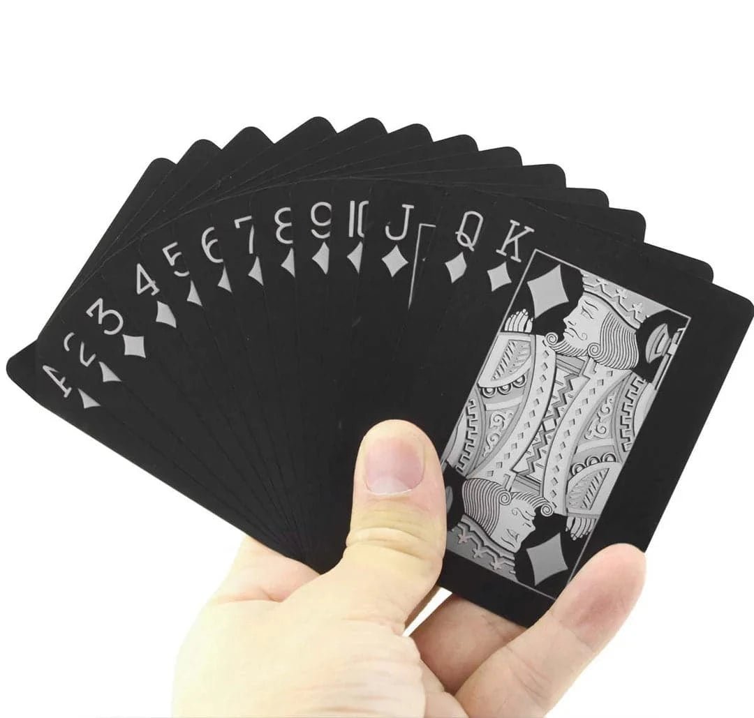 Men's Black Edition Waterproof Card Deck - Mad Man - HER Home Design Boutique