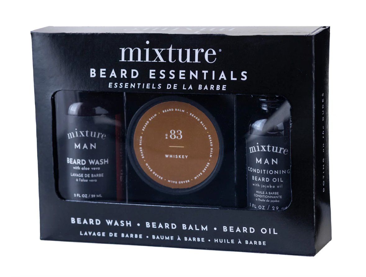 Mixture Man Beard Essentials Gift Set - HER Home Design Boutique