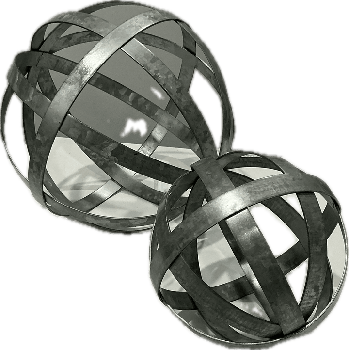 Modern Spheres in Silver - HER Home Design Boutique