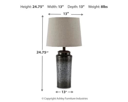 Norbert Metal Table Lamp - HER Home Design Boutique
