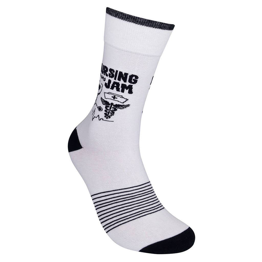 Nursing Is My Jam Socks - HER Home Design Boutique