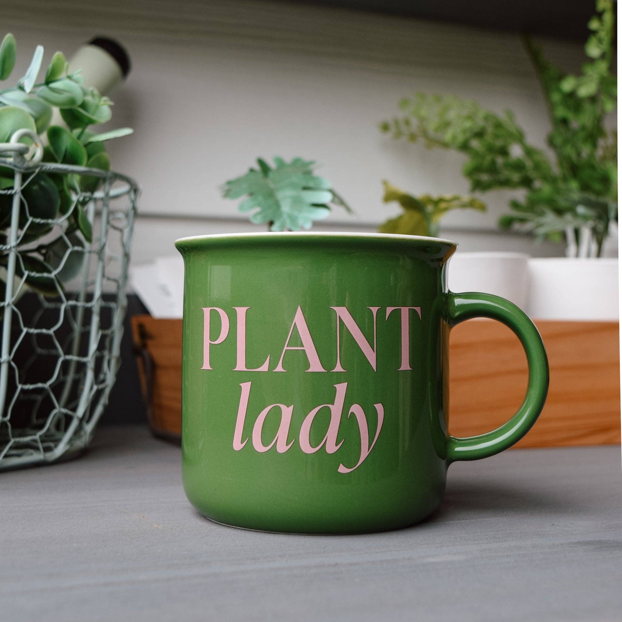 Plant Lady 11 oz Campfire Coffee Mug - HER Home Design Boutique