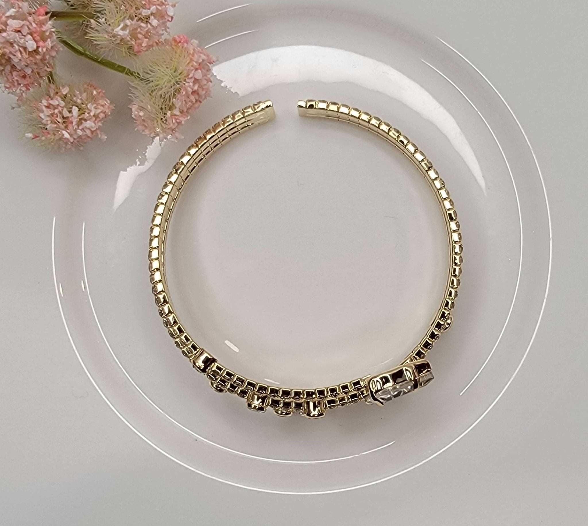 RHINESTONE BRACELET. - HER Home Design Boutique