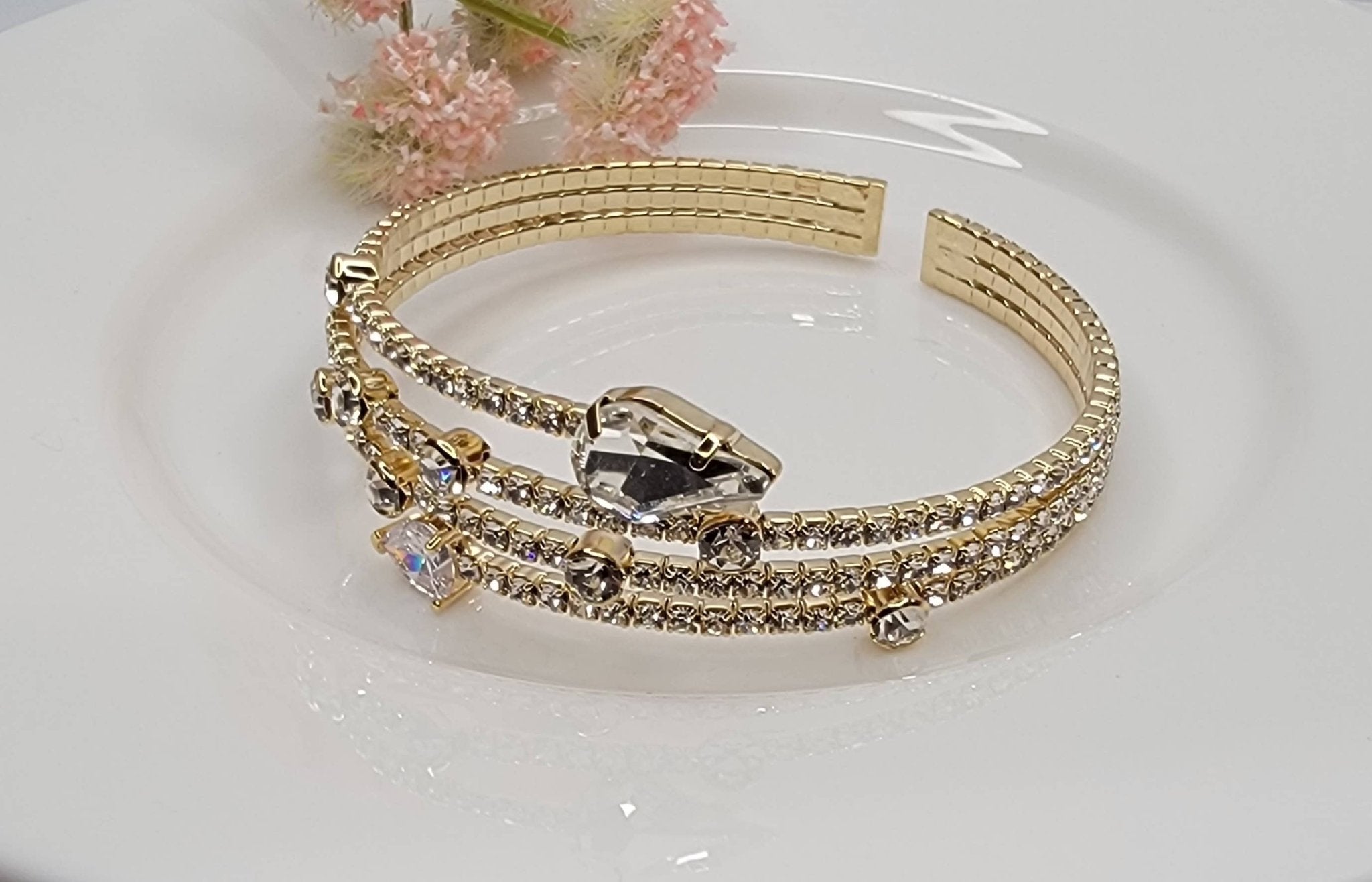 RHINESTONE BRACELET. - HER Home Design Boutique