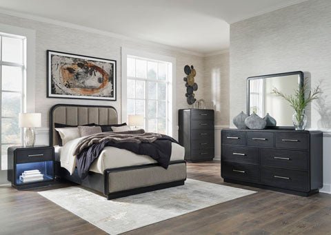 Rowanbeck King Panel Bed - HER Home Design Boutique