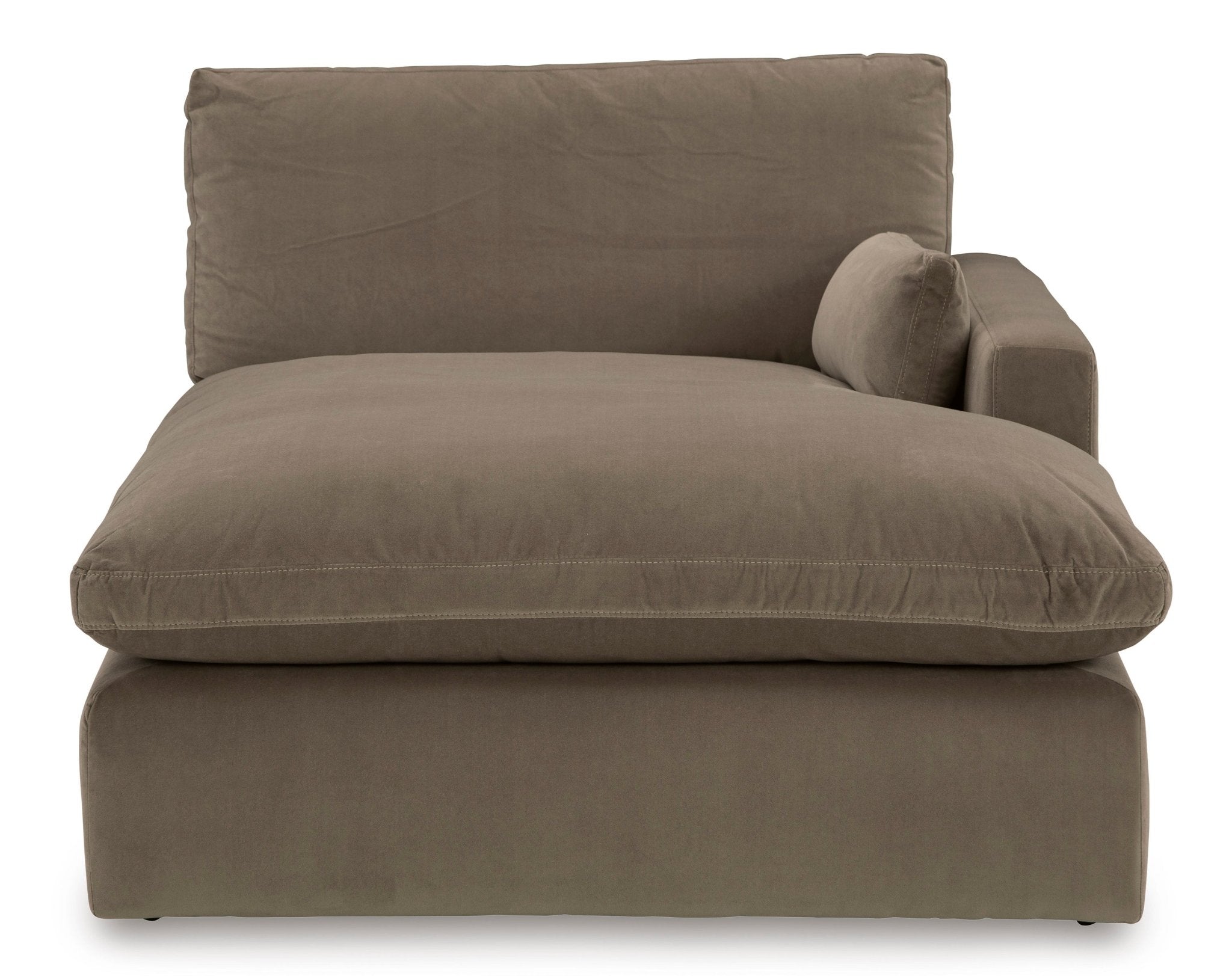 Sophie 3-Piece Sectional Sofa Chaise in Cocoa - HER Home Design Boutique