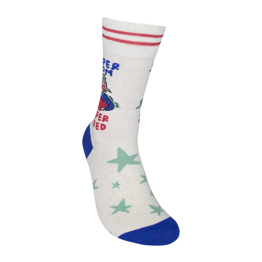 Super Mom. Super Tired Socks - HER Home Design Boutique