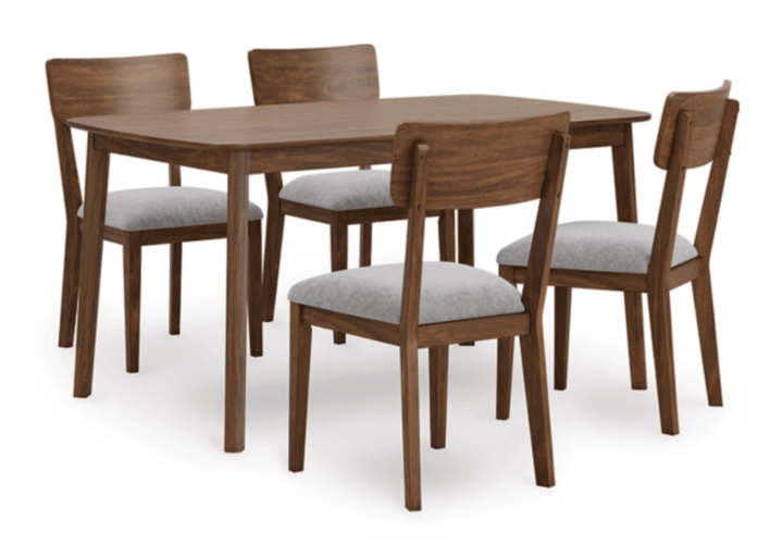 Tameride Dining Room Table Set in Brown - HER Home Design Boutique