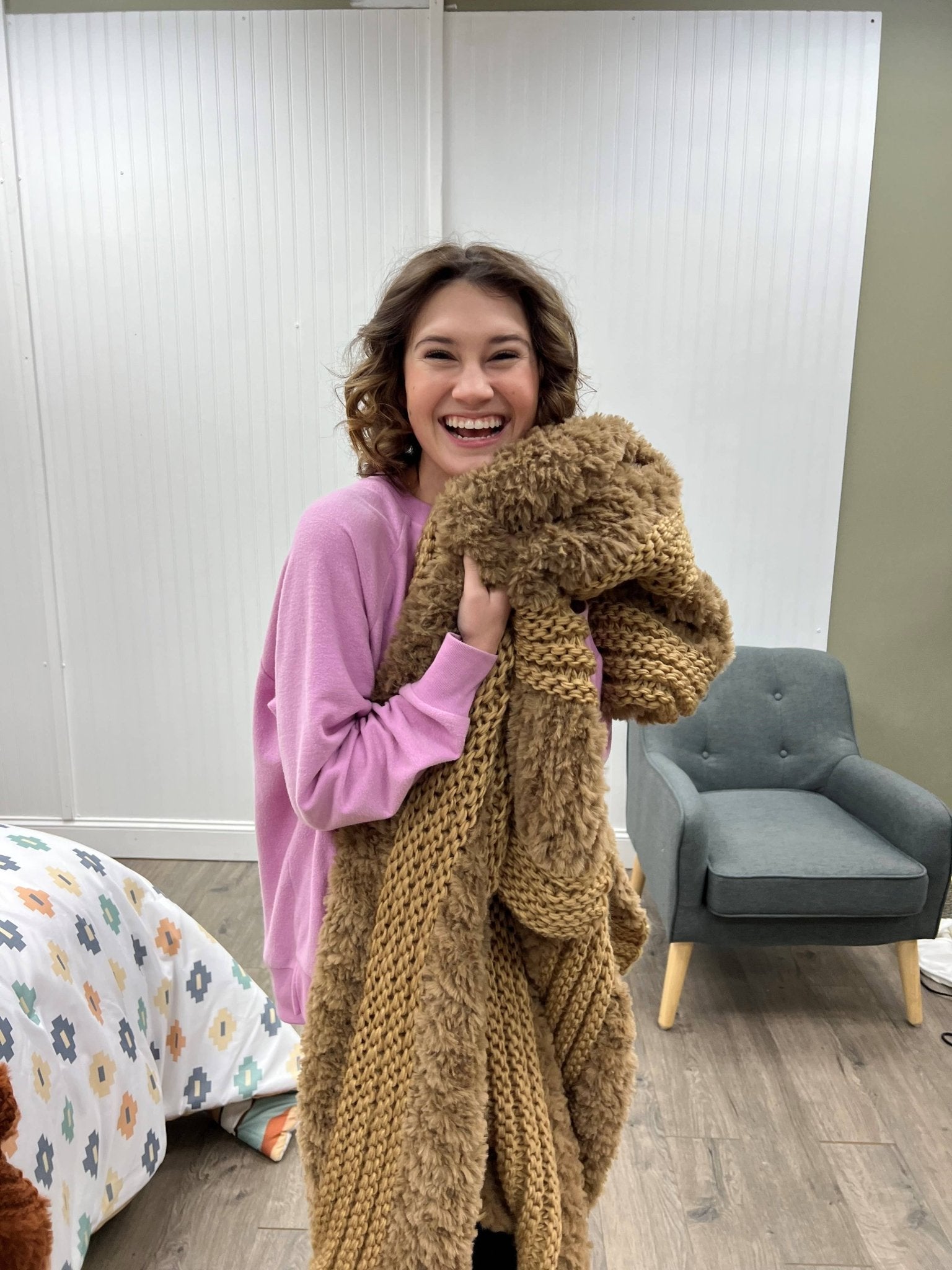 Throw/Blanket - Plush Knit 50x60" - HER Home Design Boutique