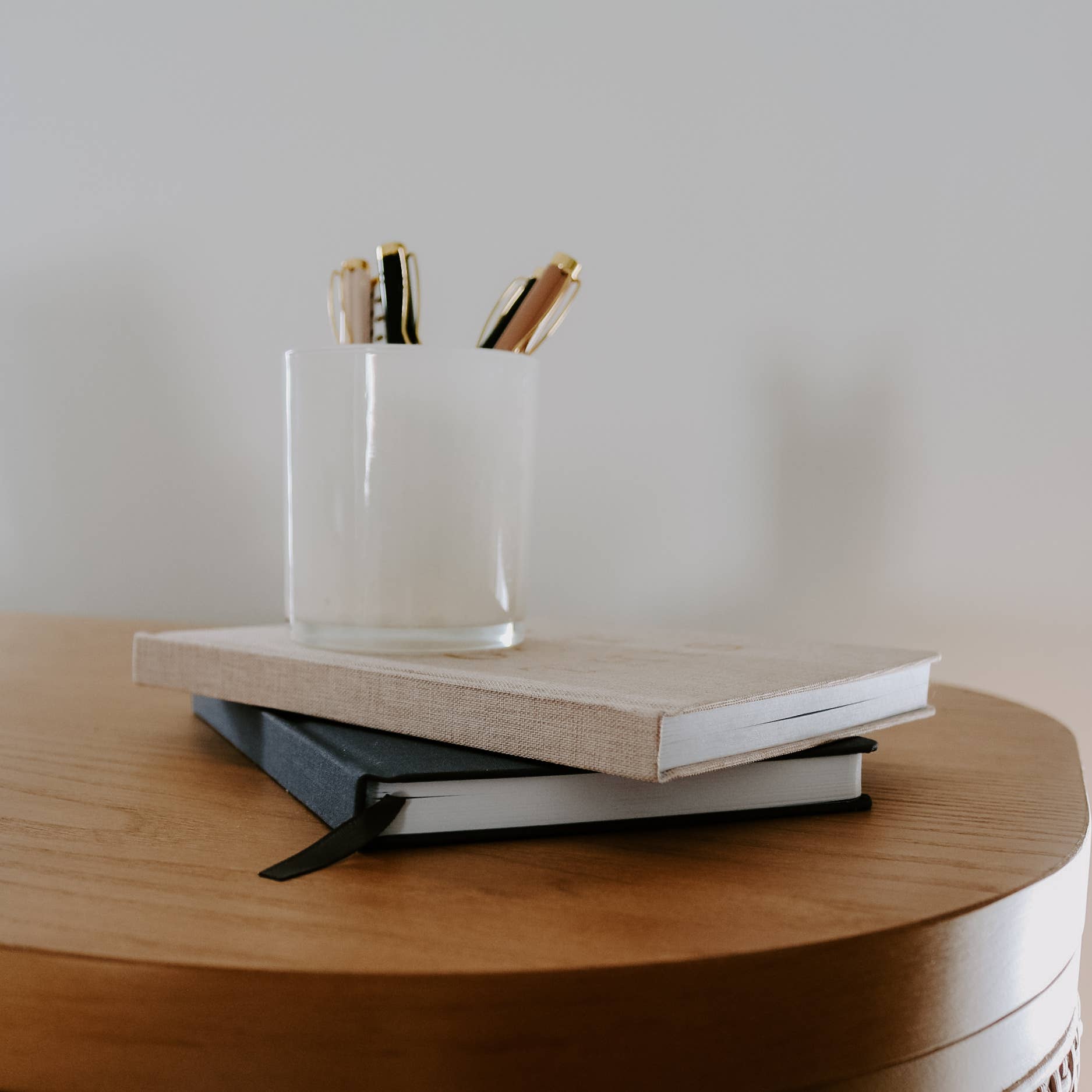 You Got This - Tan and Gold Foil Fabric Journal - HER Home Design Boutique