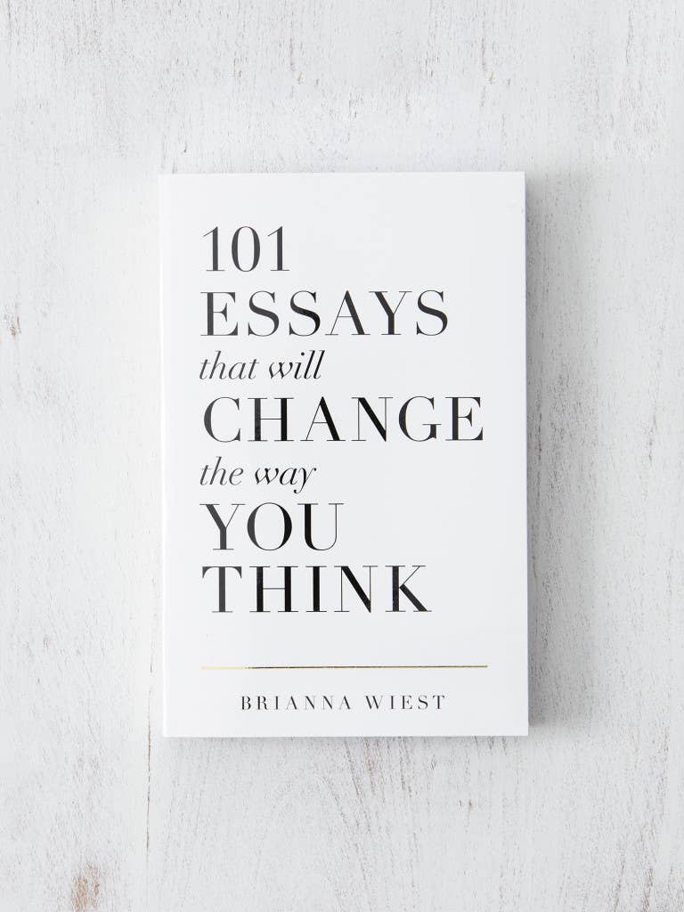 101 Essays That Will Change The Way You Think - book - HER Home Design Boutique
