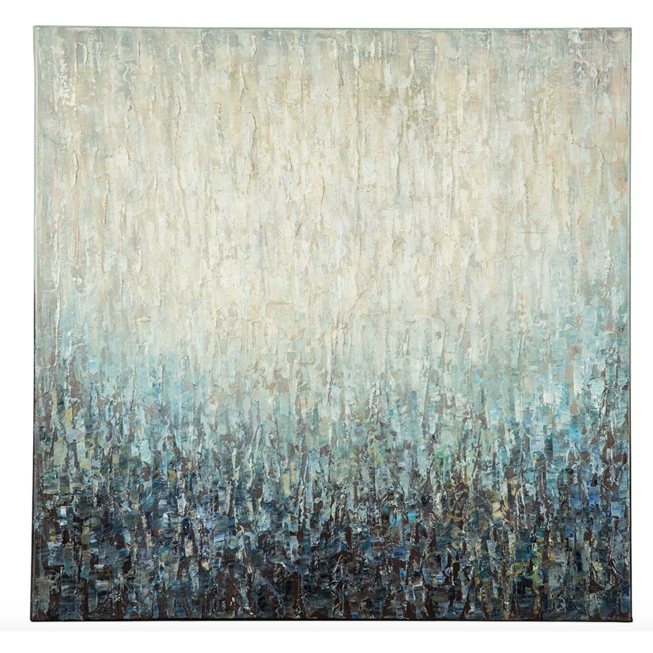 30x30 Wall Art in Blue and Teal - HER Home Design Boutique