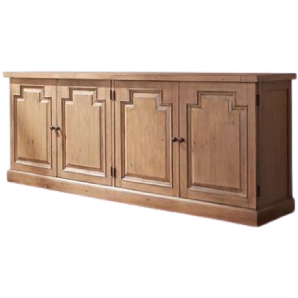 4-Door Sideboard Rustic Smoke - HER Home Design Boutique