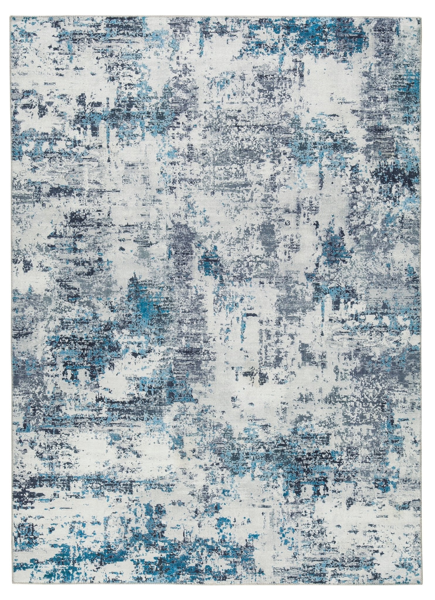 7'10" x 10' Area Rug in Blue - HER Home Design Boutique