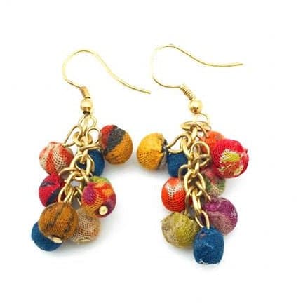 Aasha Cluster Dangle Earrings - HER Home Design Boutique