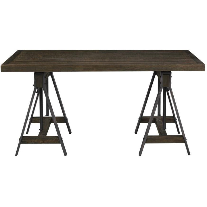 Adjustable Writing Desk in Burnished Cognac - HER Home Design Boutique