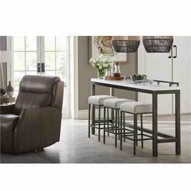 Bar and Game Room Essence Console Table with Stools - HER Home Design Boutique