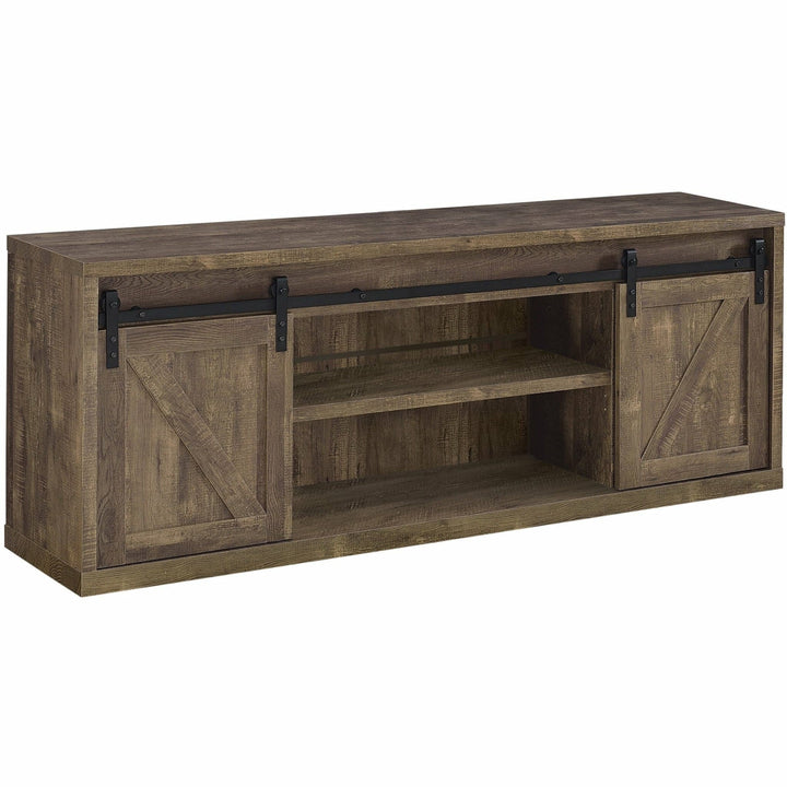 Barndoor Sliding TV Stand - HER Home Design Boutique