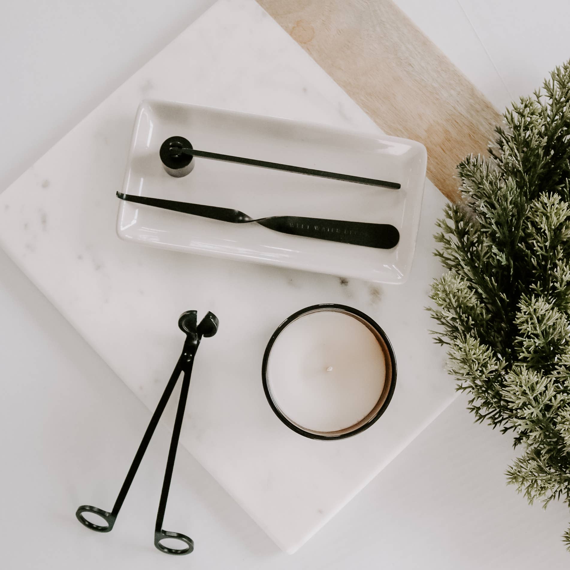 Black Candle Care Kit - Home Decor & Gifts - HER Home Design Boutique