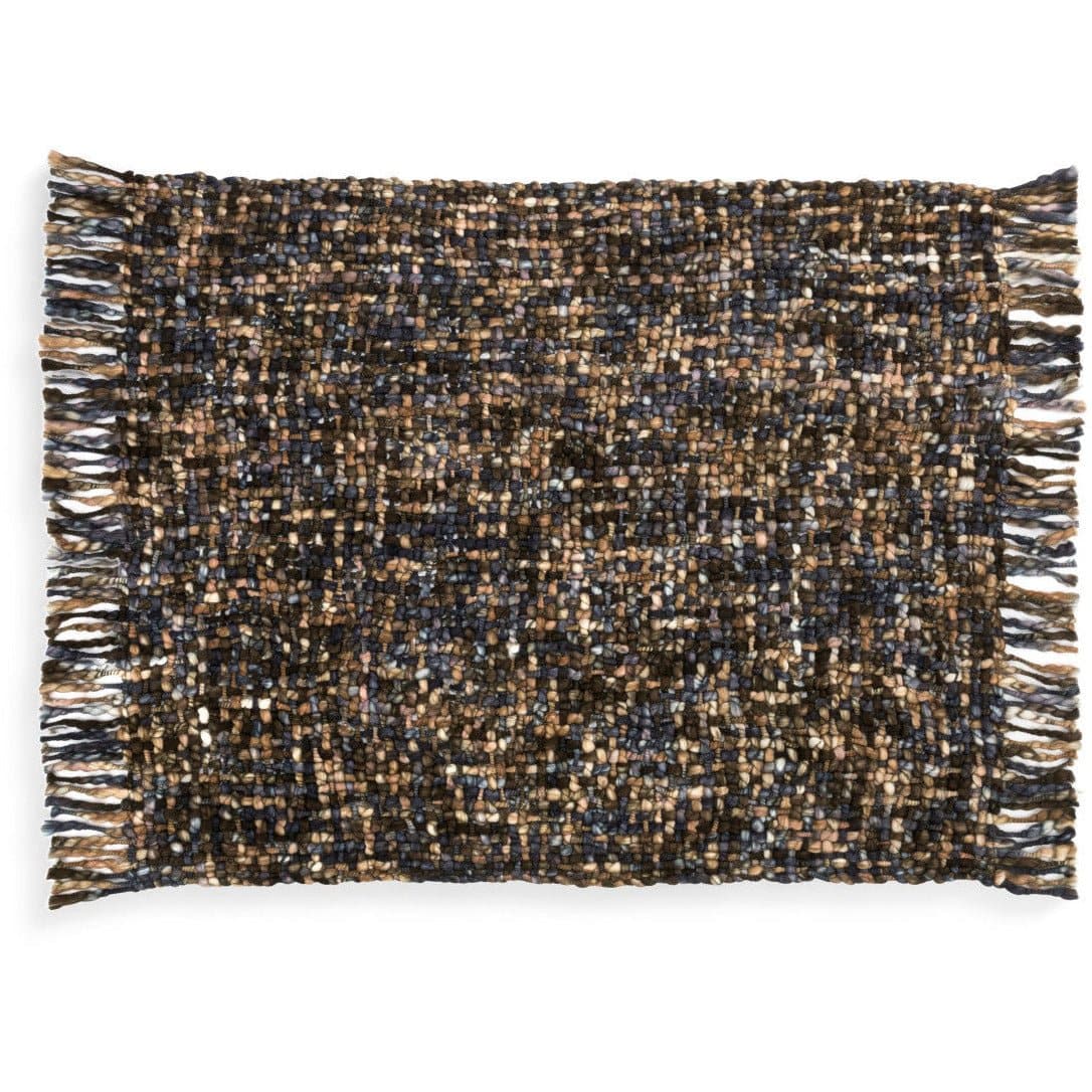 Blue/ Green Woven Throw Blanket - HER Home Design Boutique