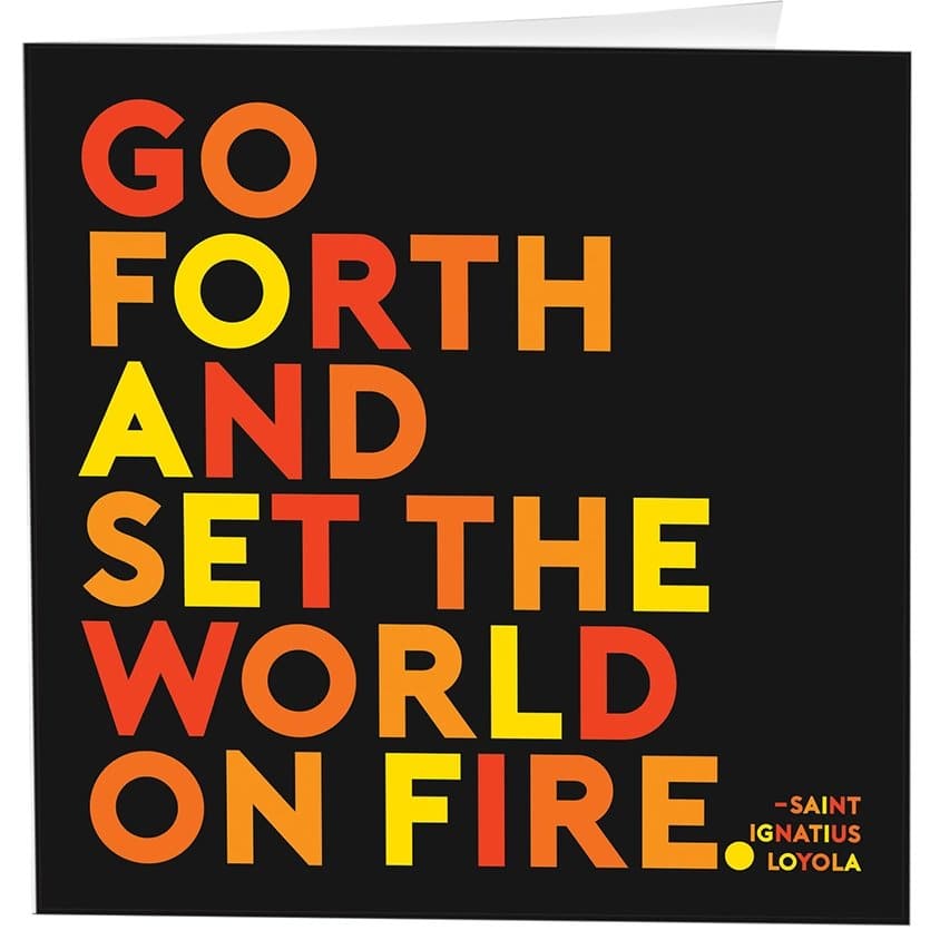 Cards - Go Forth (St. Ignatius Loyola) - HER Home Design Boutique