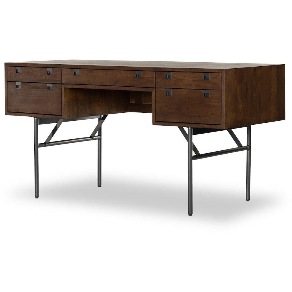 Carlisle Desk in Russet Oak - HER Home Design Boutique