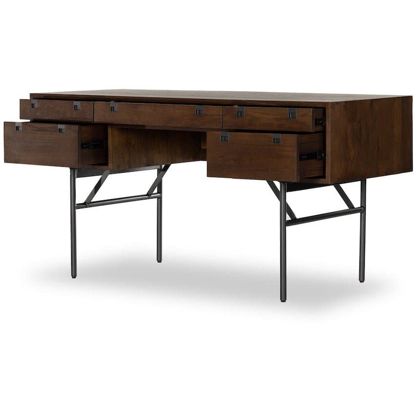 Carlisle Desk in Russet Oak - HER Home Design Boutique