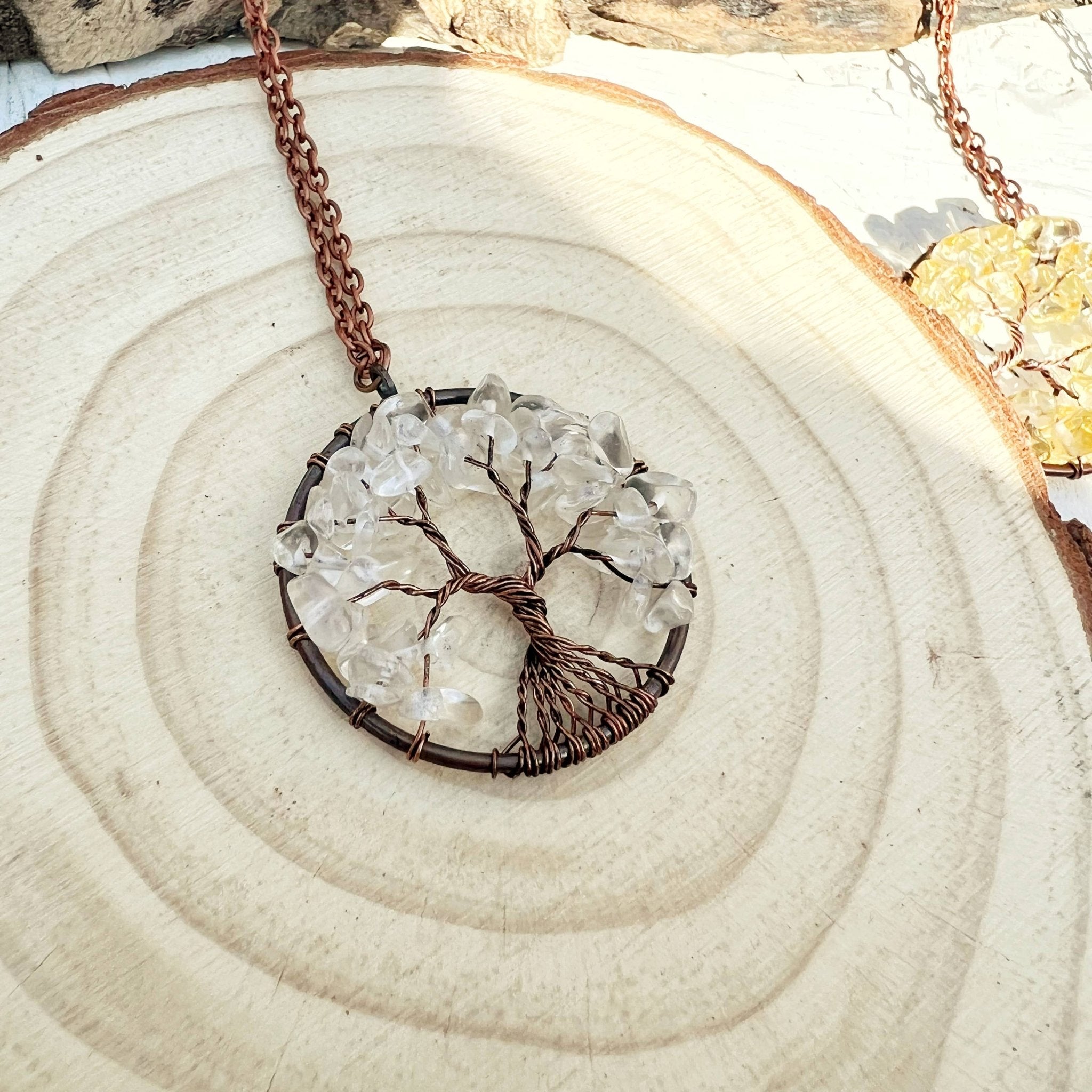 Cooper Tree of Life Necklace - Assortment 6 Pcs - HER Home Design Boutique