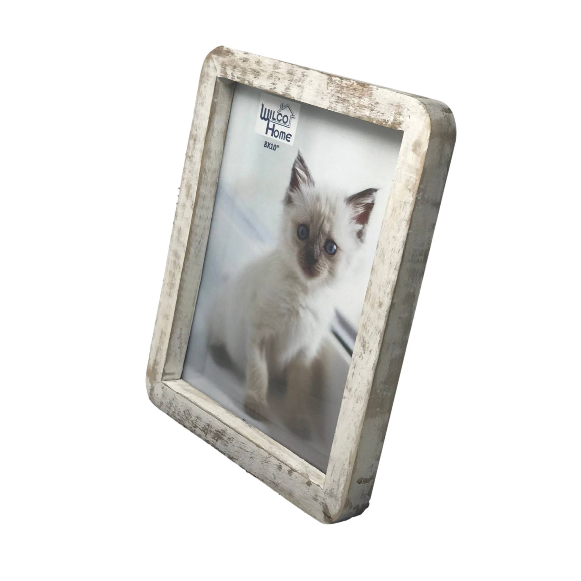 Curved Edge Photo Frame with Easel Back - HER Home Design Boutique