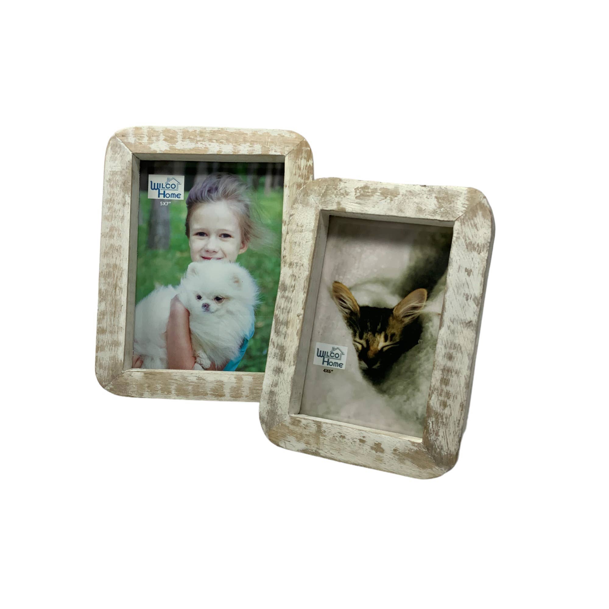 Curved Edge Photo Frame with Easel Back - HER Home Design Boutique
